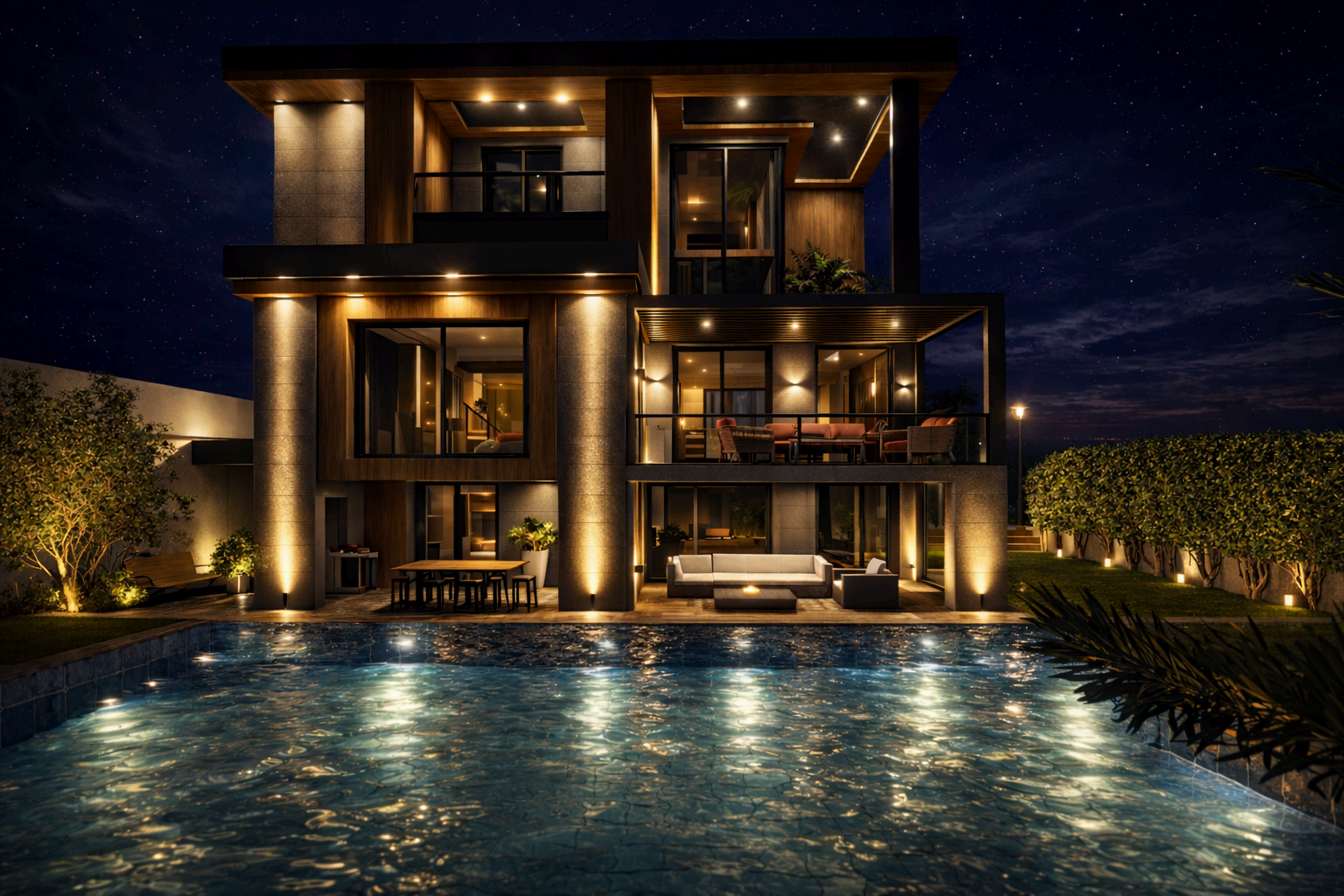 Bademli Villa — gece 1