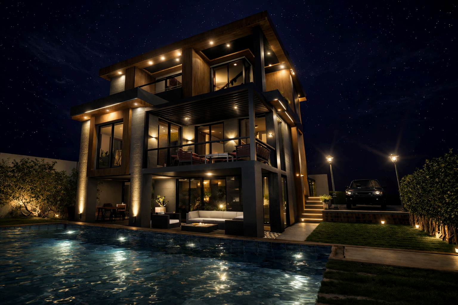 Bademli Villa — gece 2